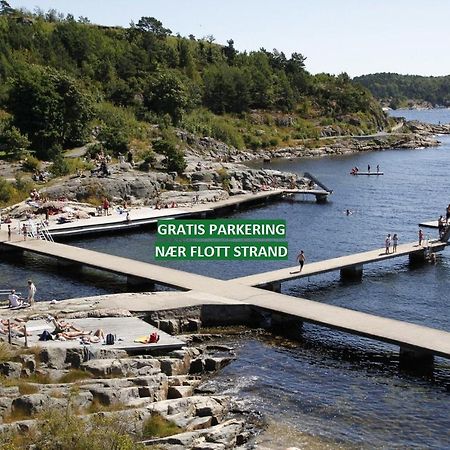 Roligheden Ferieleiligheter Kristiansand Esterno foto