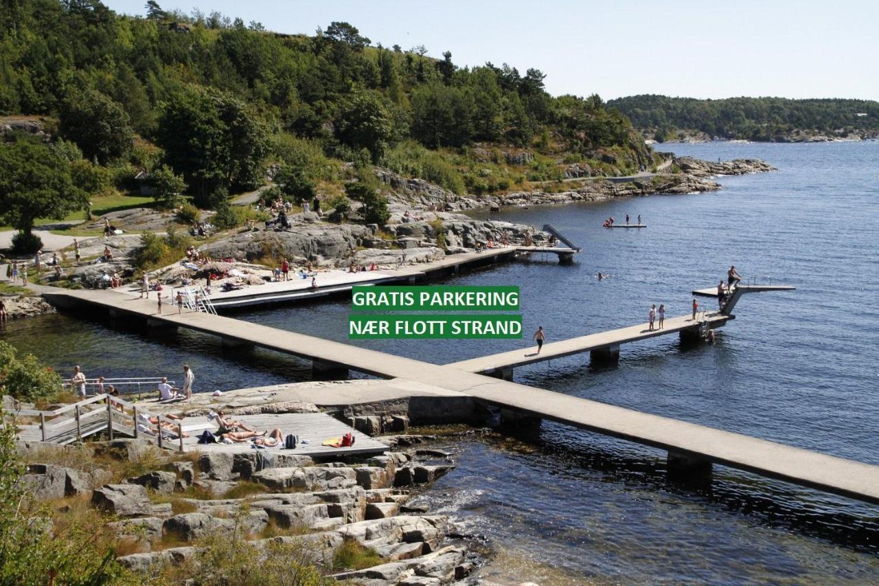Roligheden Ferieleiligheter Kristiansand Esterno foto